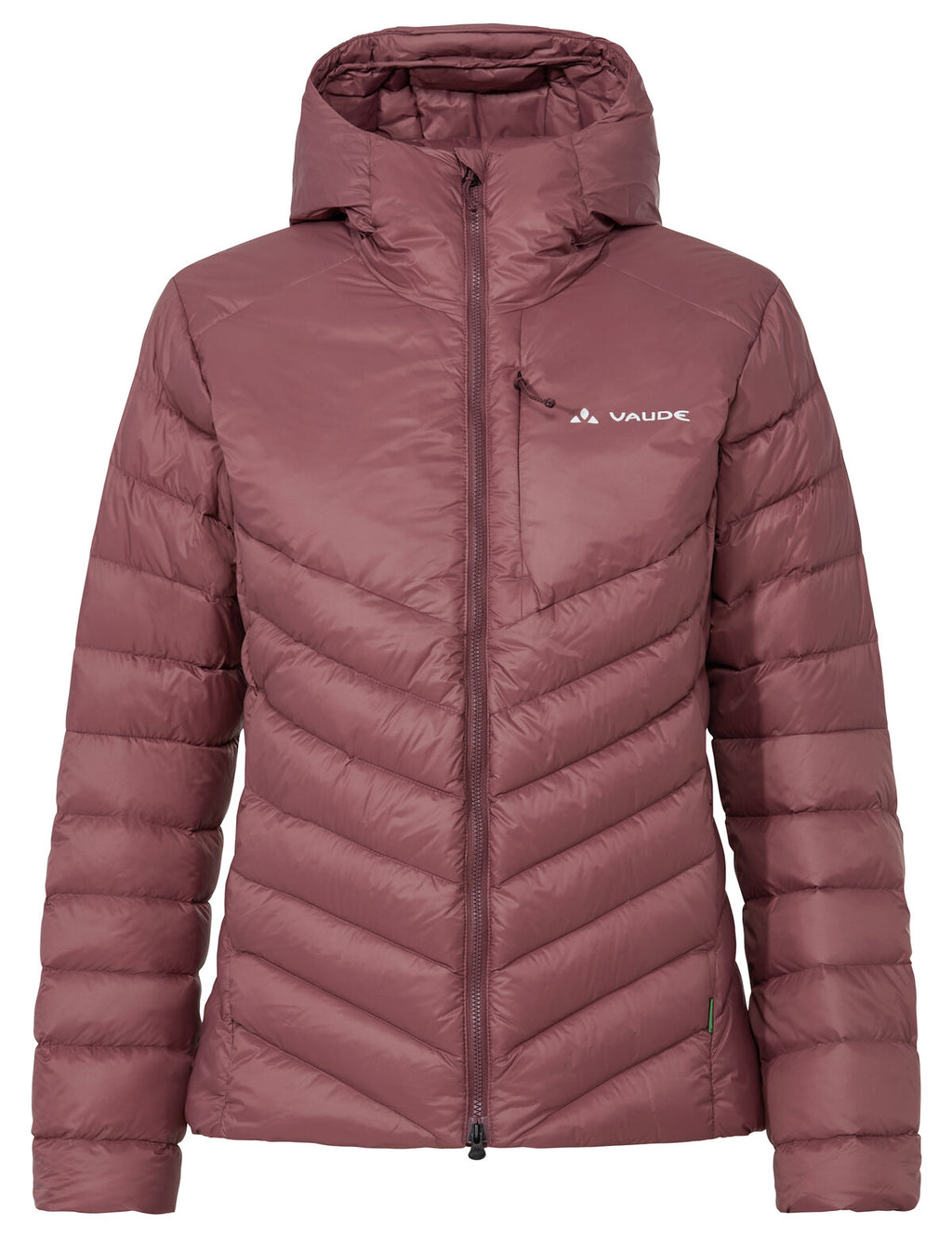Women's Monviso Down Hooded Jacket - ruby dusk