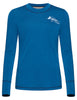 Women's Monviso Wool LS T-Shirt II - shore blue