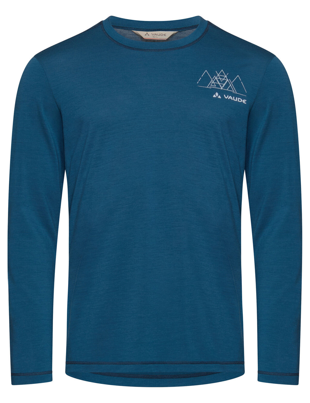 Men's Monviso Wool LS T-Shirt II - baltic sea