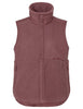 Women's Najun Fleece Vest - ruby dusk