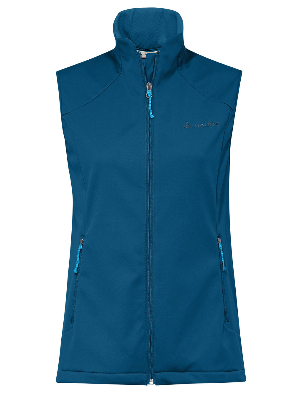 Women's Everhike Softshell Vest - shore blue