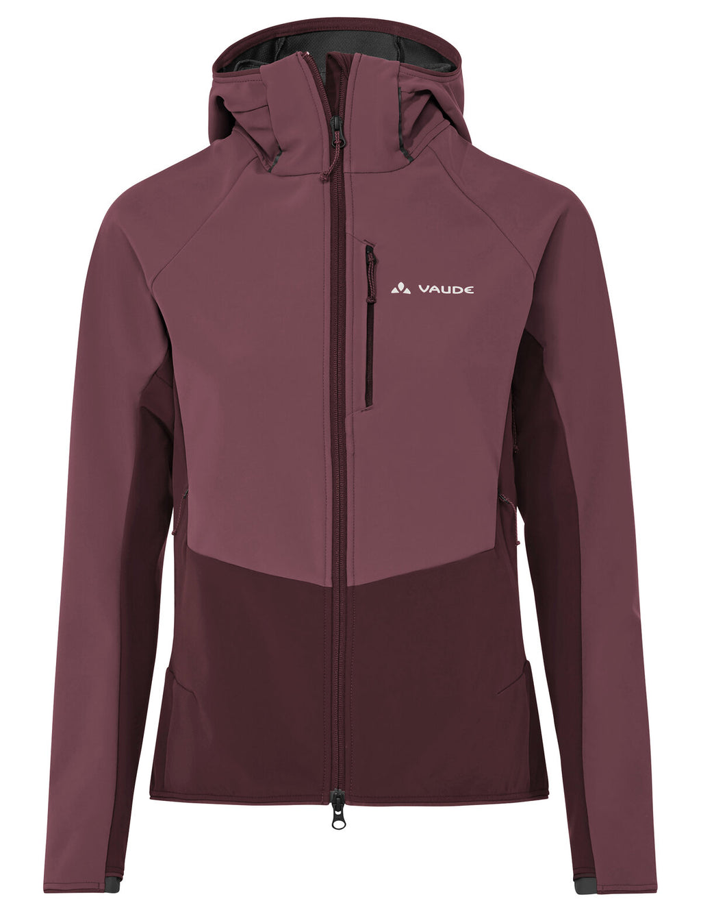 Women's Larice Softshell Jacket - ruby dusk