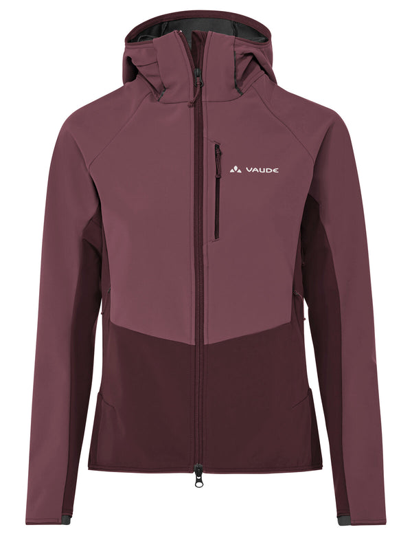 Women's Larice Softshell Jacket - ruby dusk