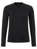 Women's Essential Wool LS T-Shirt - black