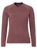 Women's Essential Wool LS T-Shirt - ruby dusk