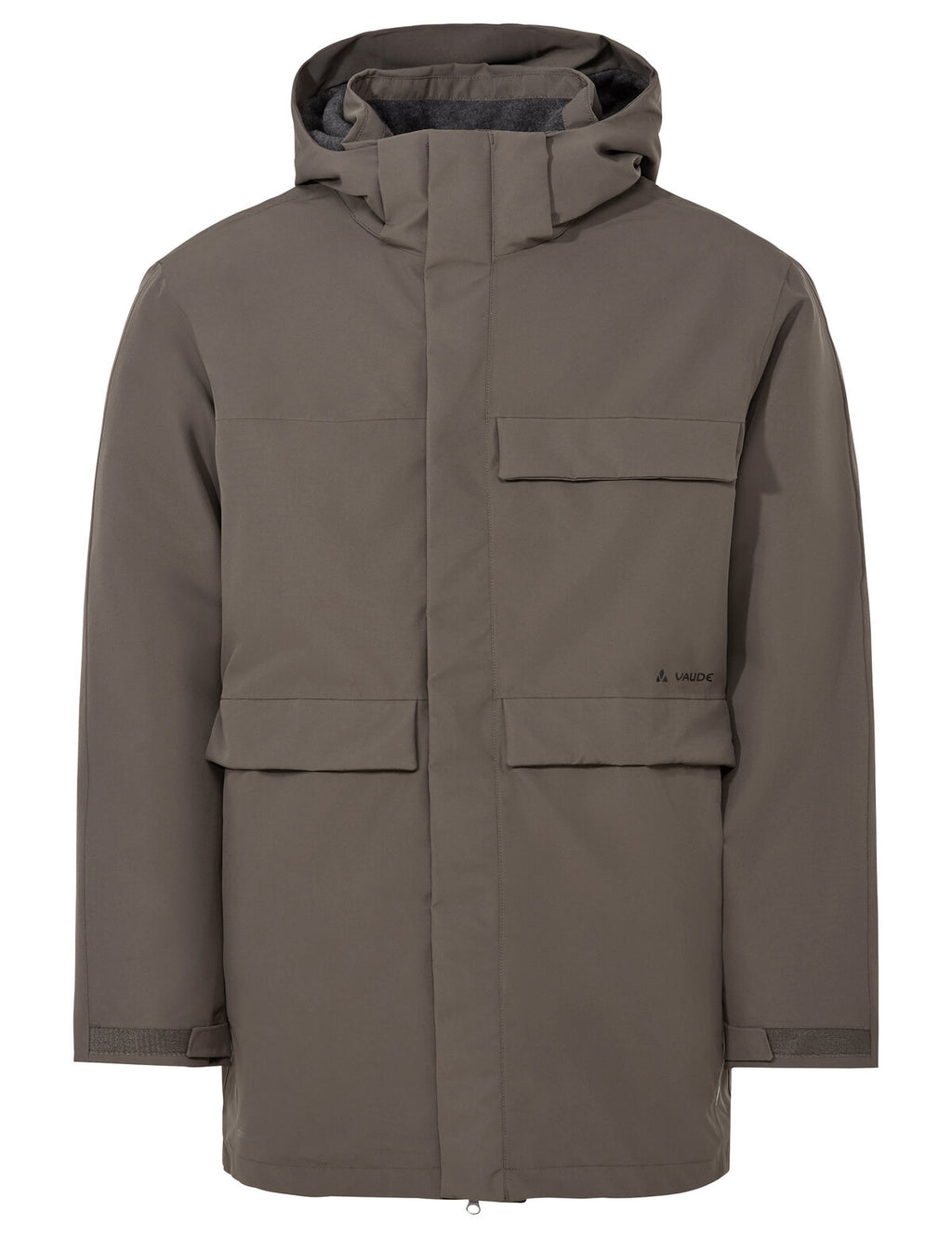 Men's Idris Wool-Lined Parka - deer brown