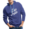Dive junkie - hoodie (heren) - koningsblauw