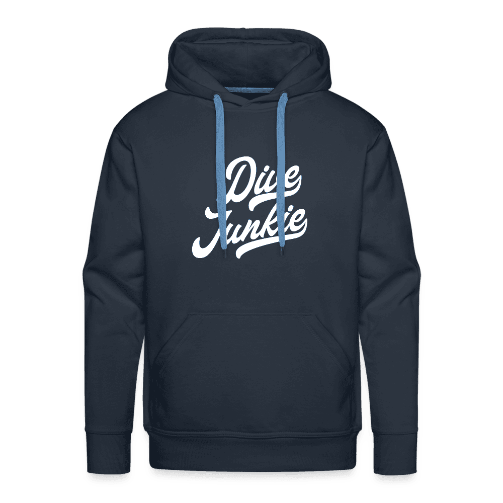Dive junkie - hoodie (heren) - navy