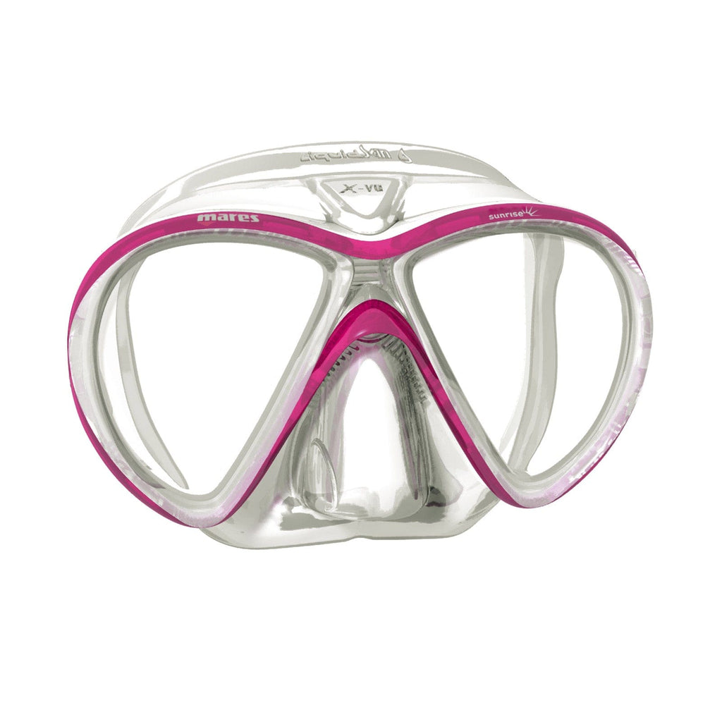 Mares duikbril X-VU LiquidSkin sunrise - D-Center