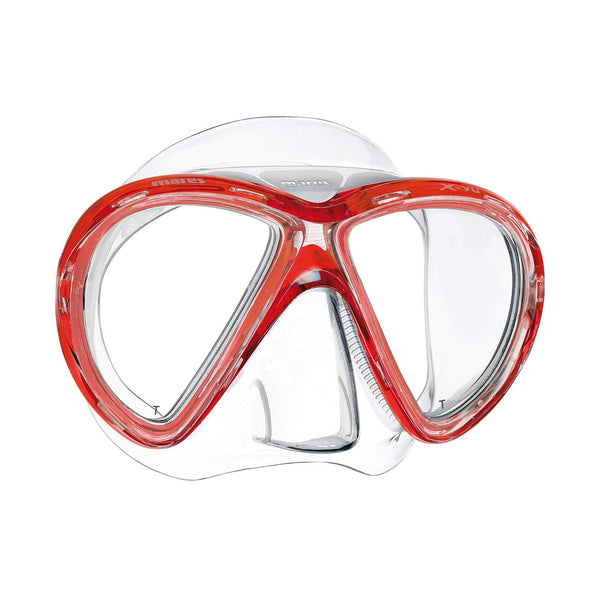 Mares duikbril X-VU LiquidSkin sunrise - D-Center