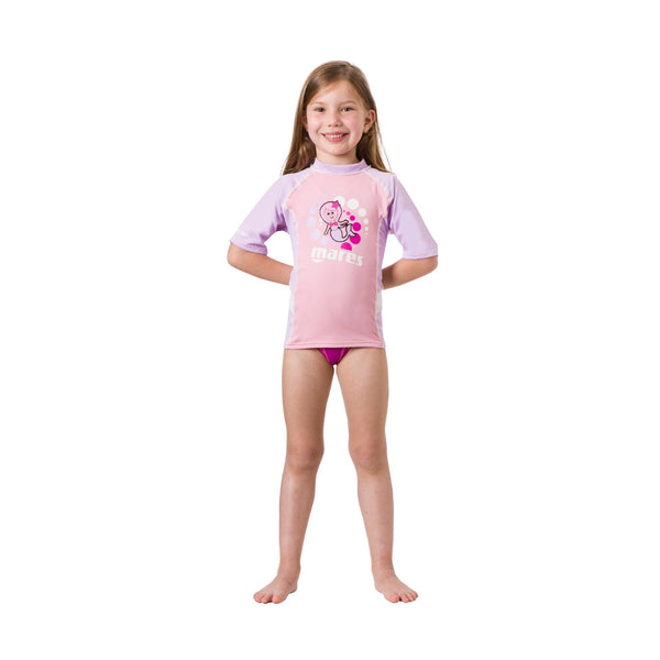 Mares Rash Guard KID S/S GIRL - D-Center