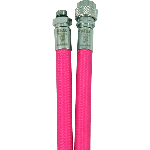 MIFLEX Xtreme inflatorslangen (ROZE) - D-Center