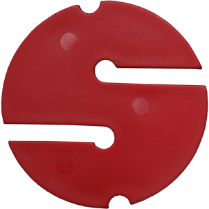 Cave Marker rood 55 mm (10 stuks) - D-Center