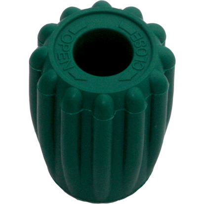Thermo rubber knop groen - Easy Grip - D-Center