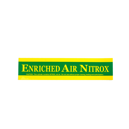 Enriched Air Nitrox sticker | klein - D-Center