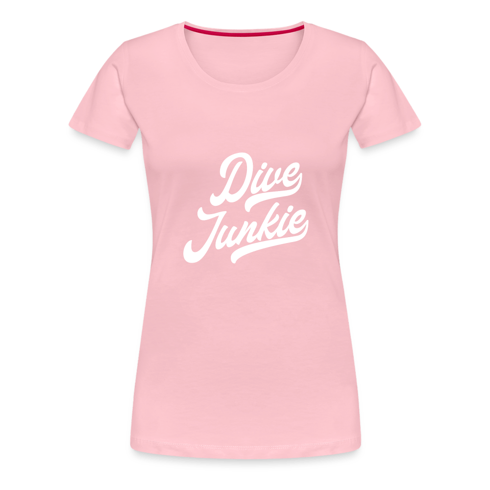 Dive junkie - T-shirt (dames) - rose shadow