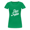 Dive junkie - T-shirt (dames) - kelly green