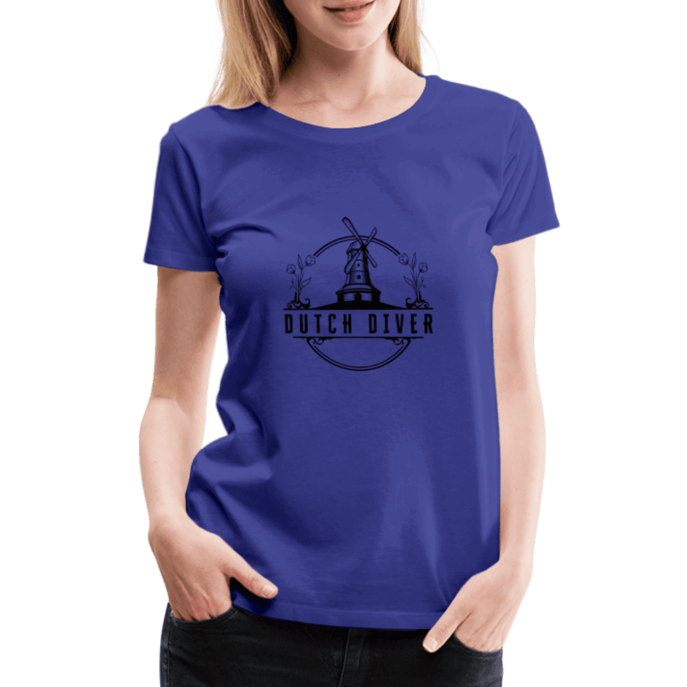 Dutch diver - T-shirt (dames) - royal blue