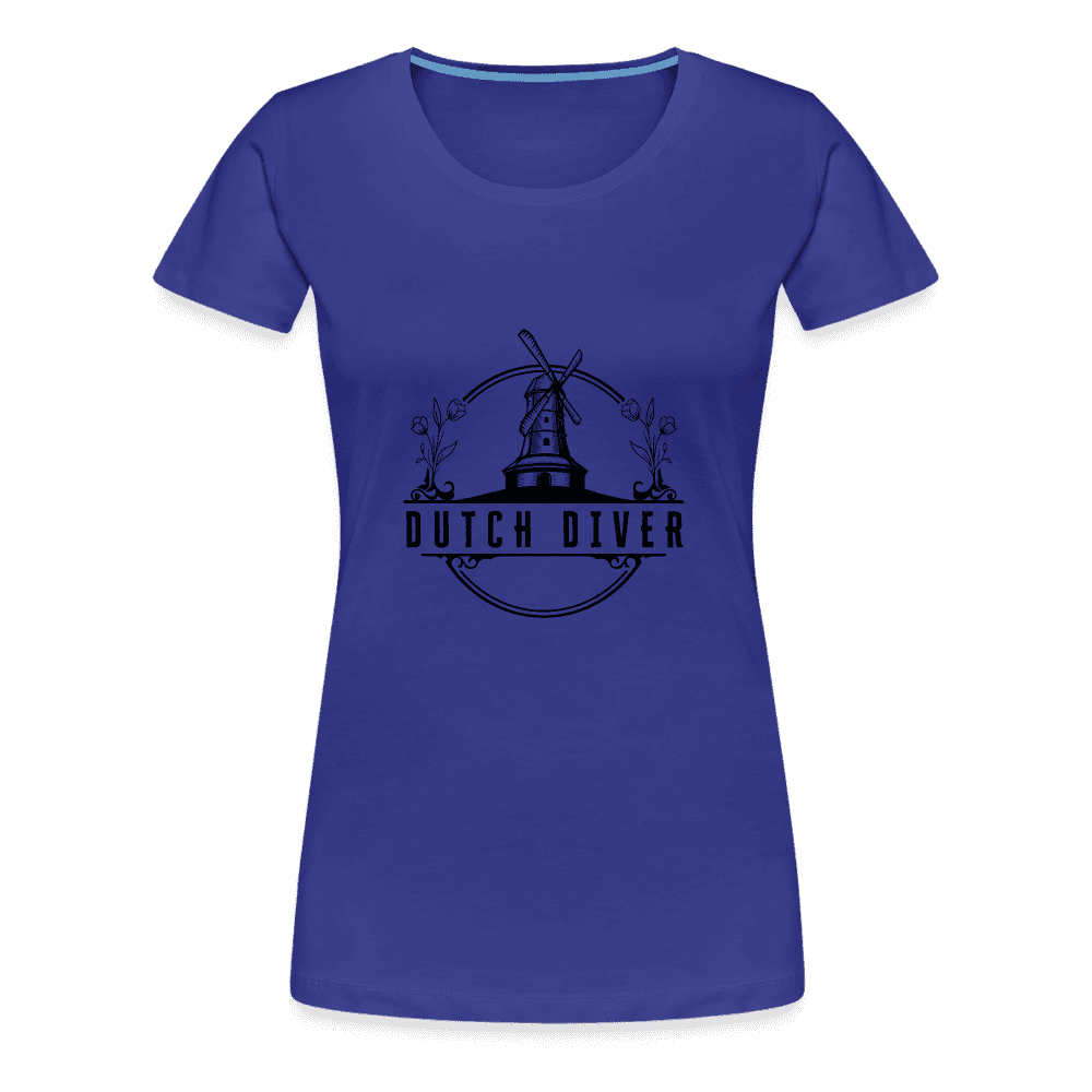 Dutch diver - T-shirt (dames) - royal blue