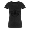 Dutch diver - T-shirt (dames) - charcoal grey