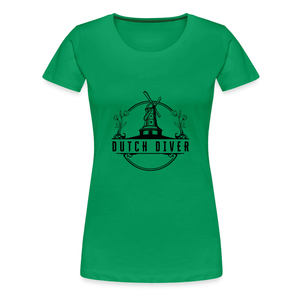 Dutch diver - T-shirt (dames) - kelly green