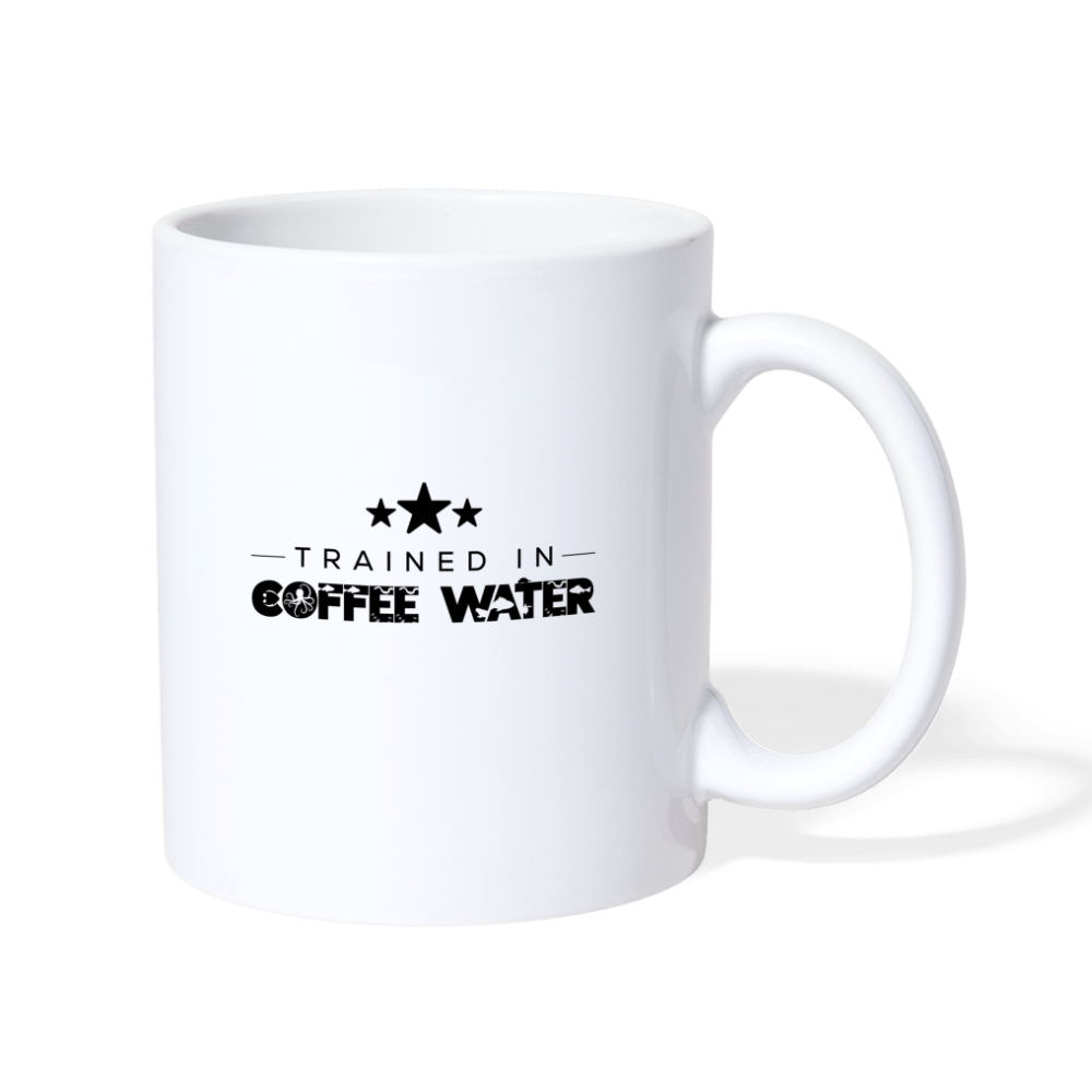 Trained in coffee water - Mok - white