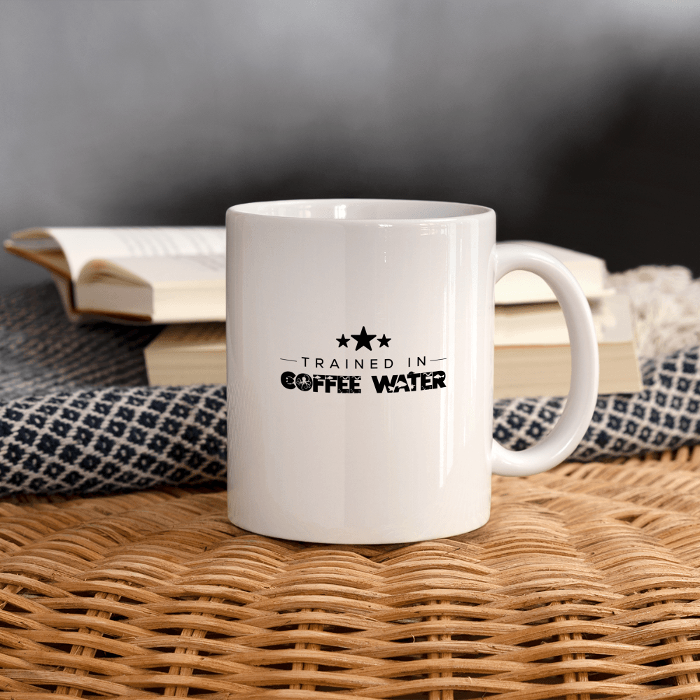 Trained in coffee water - Mok - white