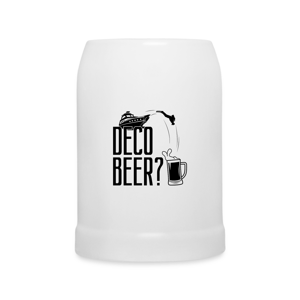 Deco beer - bierpul - white